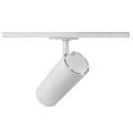 Éclairage sur rail à LED COB cylindrique dimmable 8W DALI